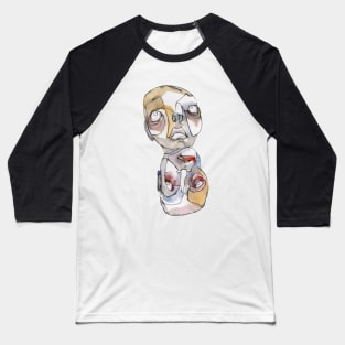 Self Reflection - Watercolor - Wildemar Doomgriever Baseball T-Shirt